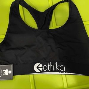 2 Piece set large S Bra Ethika NWT X-Large 3/4 leggings NEW  2 Pieces set new